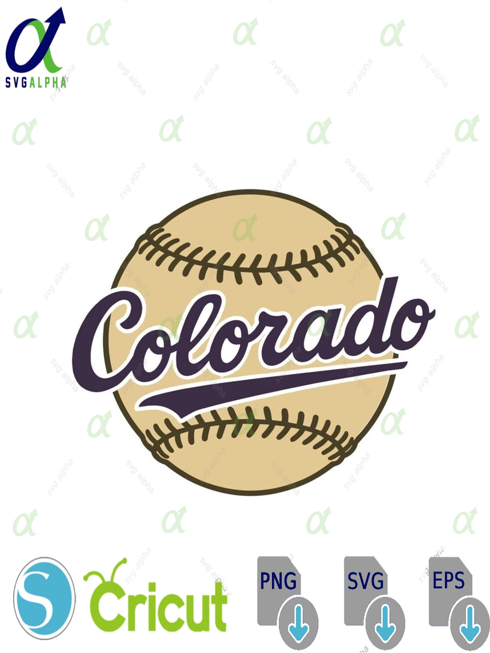 Vintage Colarado Baseball Retro Style Baseball Ball Inspired Collectible